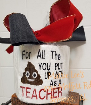 TP Teacher - For All The Poop You But Up With