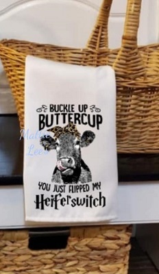 Sublimation. Buckle Up Buttercup