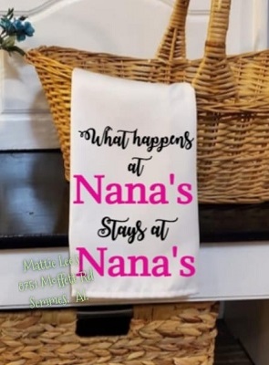 Sublimation. What Happens at Nana's Stays at Nana's