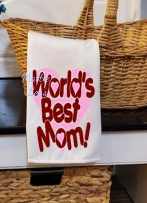 Sublimation. World's Best Mom
