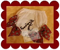 Alabama A Bloomers / Diaper Cover (style 2)