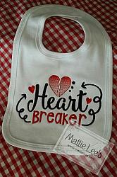 Heart Breaker Bib