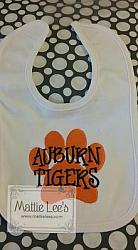 Auburn Tigers Bib