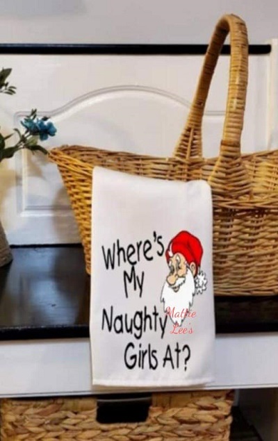 Where's My Naughty Girls At . Santa