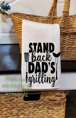 Stand Back Dads Grilling