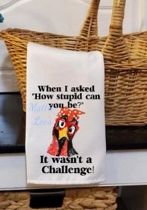 Chicken Challenge Kitchen Towel