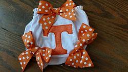Tennessee Bloomers / Diaper Cover with Bows